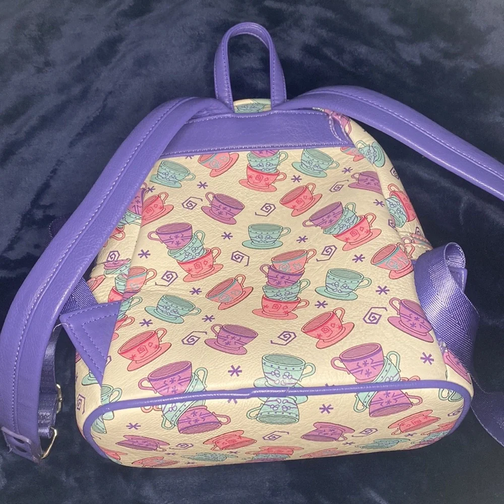 Mad Tea Party Backpack Loungefly Disneyland Park Exclusive‎ Alice In Wonderland